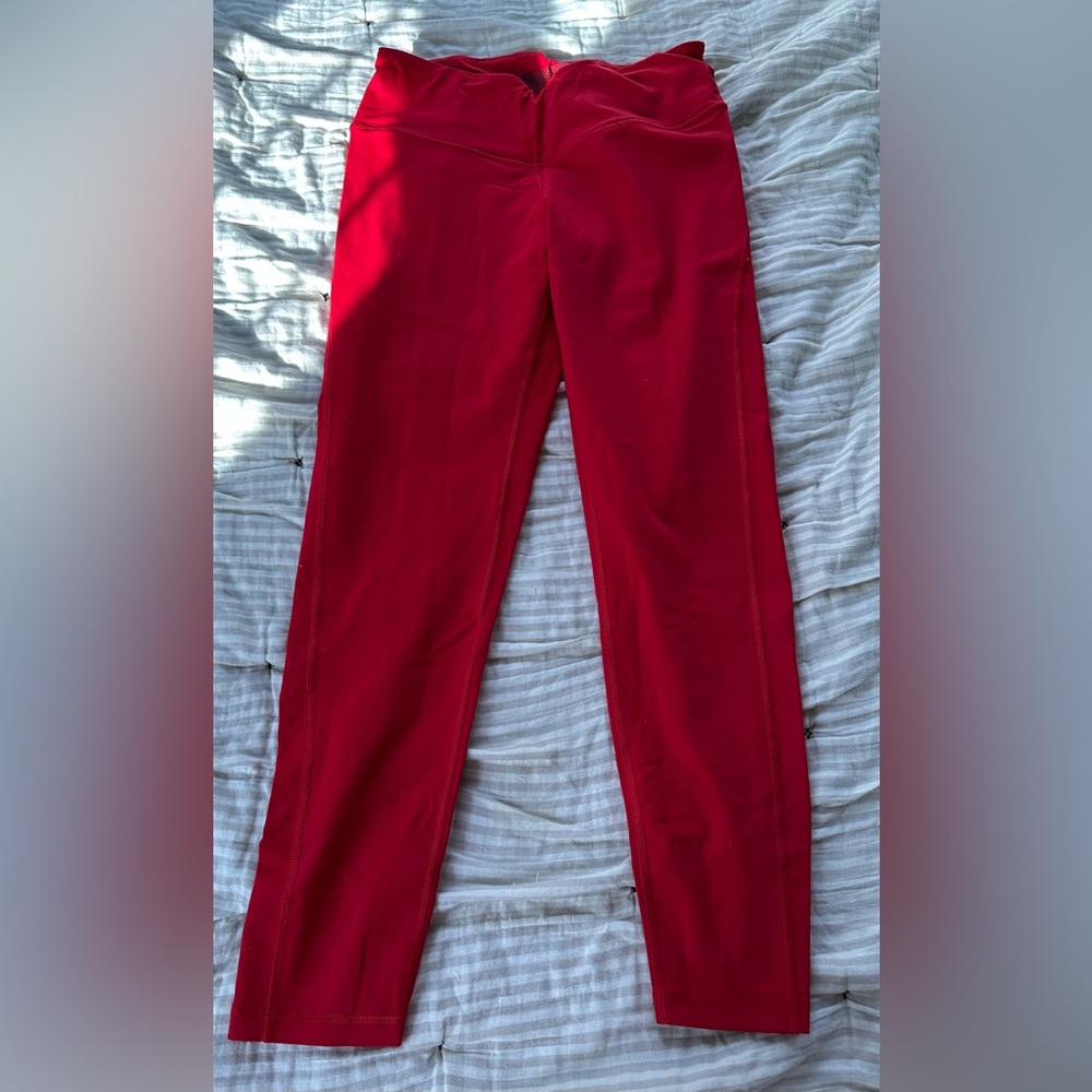 PINK Victoria's Secret Red Leggings